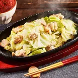 トリからし味噌 1人前（博多名物！旨辛鉄板焼肉 中洲亭 なんば店）