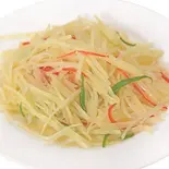 ジャガイモ千切り炒め(炒土豆丝)（寛窄巷子）