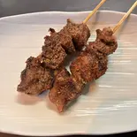 【おすすめ】豚タン串(2本)（道民焼鳥 鳥永すすきの総本店）