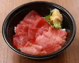 本鮪赤身と中トロの二種丼（すし魚銀 JR千葉駅前店）