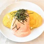 明太子マヨネーズオムライス(オムライス専門店 エッグヘッド)