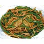 肉絲チャーハン（萬福来 赤塚店）