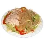 中華風くらげと蒸し鶏の盛り合わせ（萬福来 赤塚店）