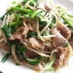 豚肉とニラ炒め（萬福来 赤塚店）
