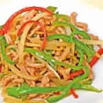 青椒肉絲(チンジャオロース)（萬福来 赤塚店）