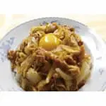 キムチ焼肉丼(卵あり)（萬福来 赤塚店）