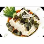ピータンと豆腐のタレかけ（萬福来 赤塚店）