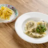 酸っぱい菜とお肉の水餃子（ラッキーティーパーラー）