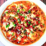 水煮鱼片(魚四川風煮込み)（中国料理 壺家大排档）
