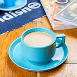 ホットカフェオレ Hot Cafe Au Lait(sandish)