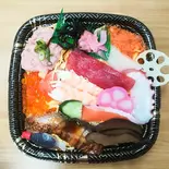 海鮮ちらし（丸徳寿司 桃谷店）