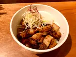 自家製焼豚丼 ※量が増えました（四川担々麺 赤い鯨 赤坂店）