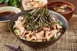 選べるそばとごはんセット（絶品ラー油つけそば 侍空 蕨中央）
