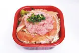 炙りトロサーモンネギトロ丼（海鮮丼しろくま 熱田店）