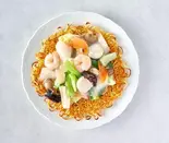 海鮮あんかけ焼きそば(園楽)