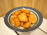 鶏むね肉の揚げない唐揚げ(米と米粉のグルテンフリー Hoy’s Cafe)