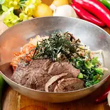 焼肉屋さんの特製ハラミのせビビンバ（本気のハラミ丼＆カルビ丼 焼肉じゅじゅ庵 京橋店）