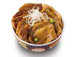 人気No.3！ハーフ＆ハーフ丼〈肉大盛〉Half-and-Half Bowl Large（豚丼屋TONTON船場センタービル10号館店）