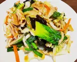肉野菜炒め Pork ＆ Vegetables Stir-Fry（心意）