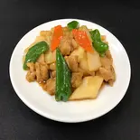 鶏肉と長芋炒め（上海亭 梅島店）
