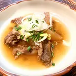 国産牛すじ大根煮(そば處大野屋 元代々木町店)