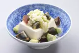 アボカドとピータン豆腐のネギソース（大連餃子基地DALIAN ららぽーと海老名店）