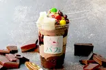 しっとり杏仁チョコパフェ《ALMOND JELLY》（21時からパフェ吉祥寺本町4丁目店）