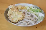 かしわ天吉田のうどん(温) Yoshida Udon Noodles with Chicken Tempura (Hot)（自家製麺 うどん 五葵(ITSUKI)）