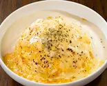 炙りチーズクリームオムライス（とろとろオムライスのオムタマ亭）