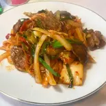 牛キムチ丼単品Beef Kimchi Rice Bowl（韓ビビンバ石焼家）