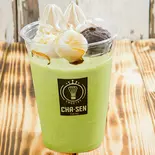 【140】抹茶白玉クリーム（サンドイッチと揚げパンの茶筅）