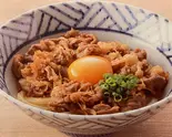 【人気No.2】牛すき釜玉うどん(醤屋万吉のうどん)