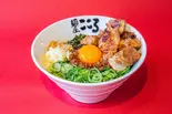 肉入り台湾まぜそば+ねぎチャーシューご飯セット（麺屋こころ六角橋店）