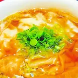 ワンタン麺/Noodles with woton(中華料理 龍門)