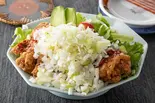 2倍！ねぎだく油淋鶏丼（ごはんがすすむ！ 油淋鶏飯店 天神西通り店）
