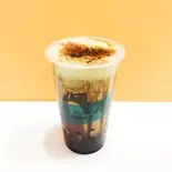 自家製黒糖抹茶ミルクフォーム（BOBA.T 本店）
