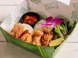 アロハモチコチキンプレート Aloha Mochiko Chicken Plate（コナズ珈琲幕張）