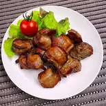 若鶏の砂肝焼き（揚げるんです！）