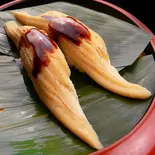 煮あなご2個(黒酢の寿司京山)