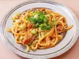 東伯牛ホルモン焼うどん（風の街 大東店）