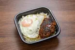 炭火焼ハンバーグ丼 神戸牛1個（炭火焼ハンバーグ専門店 BurgFun）