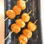魚団子焼き(烤鱼丸)3本（寛窄巷子）