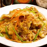 揚げ豚肉の甘酢かけ(锅包肉)(チャイナ厨房 亀戸駅前店)