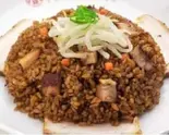 たっぷりチャーシューの極み炒飯（大阪王将 荏原中延店）