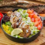 チキンオーバーライス ホットチリ&ヨーグルトソース(Vendor of NewYork ベンダーオブニューヨーク)