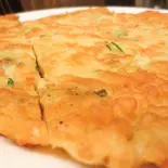 明太子入りチーズチヂミ（麺ダイニング・福）