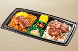 よくばりダブル丼(うな丼＆ステーキ丼)（和食さと 上更通店）