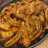 イカ単品 Squid Rice Bowl（韓ビビンバ石焼家）