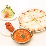 【当店売上No.3】チーズナンセット Cheese Naan Set（SHRI GANESHA）