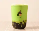 ブランクタピオカ抹茶ミルクティー M Black Tapioca Matcha Milk Tea (Medium)（茶千歳杉田店）